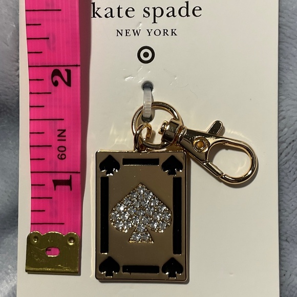 New Kate Spade New York x Target Spade Playing Card Bag Charm Limited Edition - Picture 9 of 10